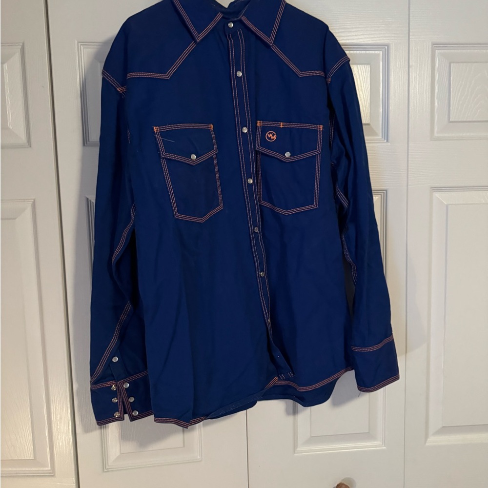 Western welder shirt
